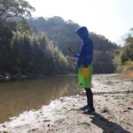 ショートパンツ用の写真撮影